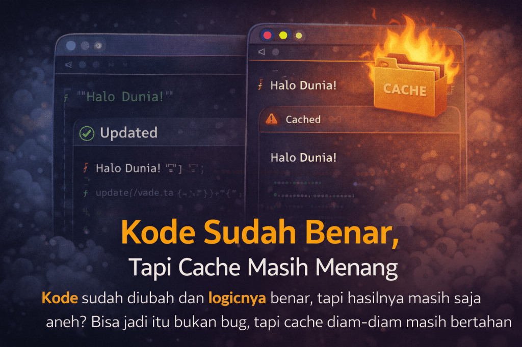 Kode Sudah Benar, Tapi Cache Masih&nbsp;Menang