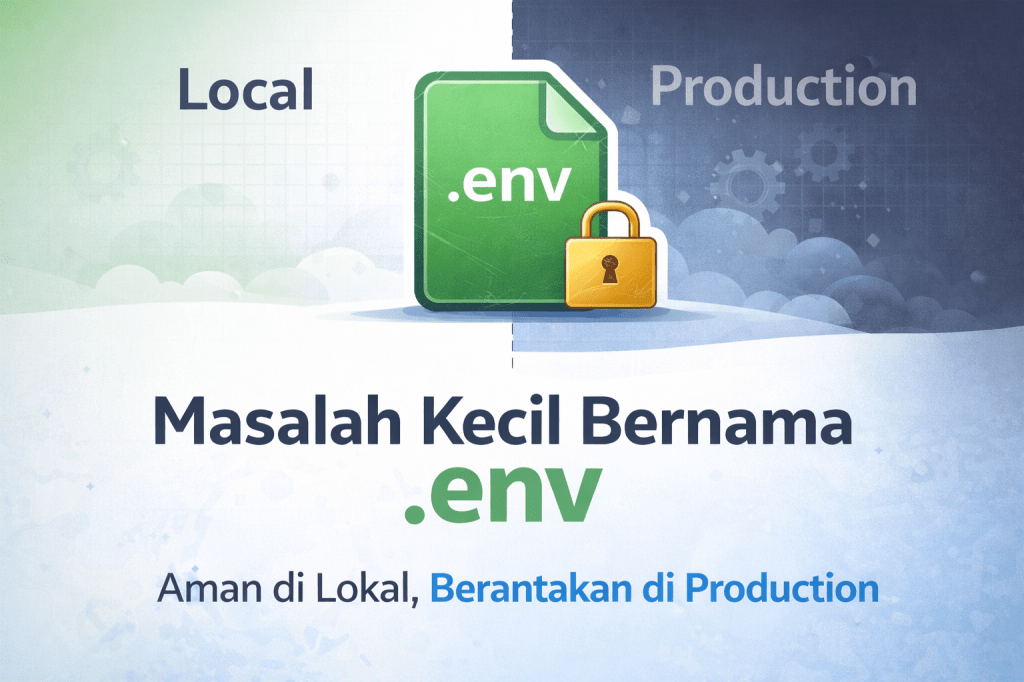 Masalah Kecil Bernama .env: Aman di Lokal, Berantakan di&nbsp;Production