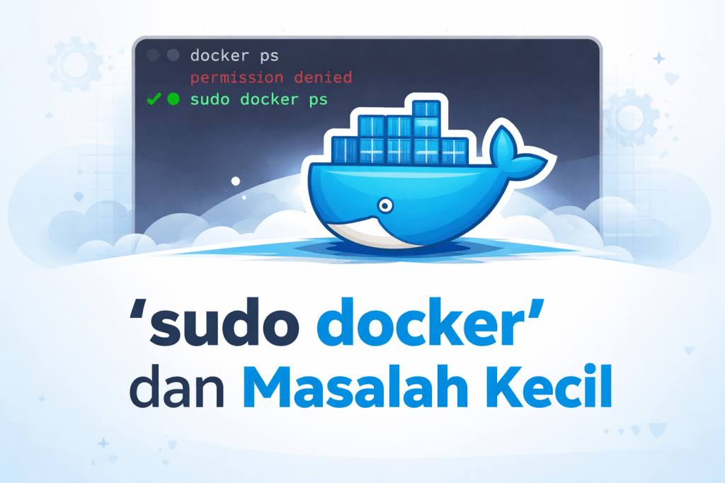Menjalankan Perintah Docker Tanpa&nbsp;Sudo