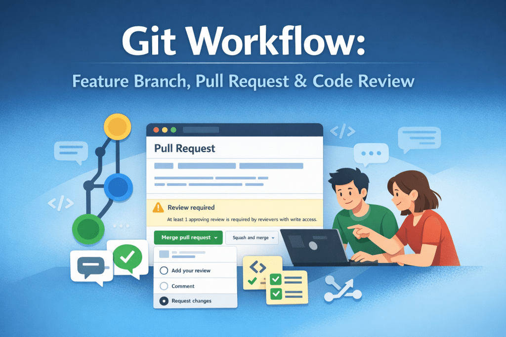 Git Workflow: Feature Branch, Pull Request, & Code&nbsp;Review