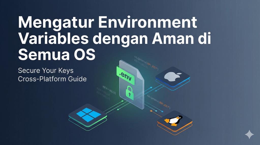 Mengatur Environment Variables dengan Aman di Semua OS