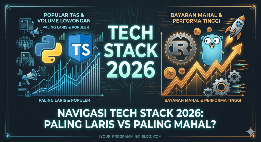 Navigasi Tech Stack 2026 Mana yang Paling Laris dan Gajinya Paling Gede